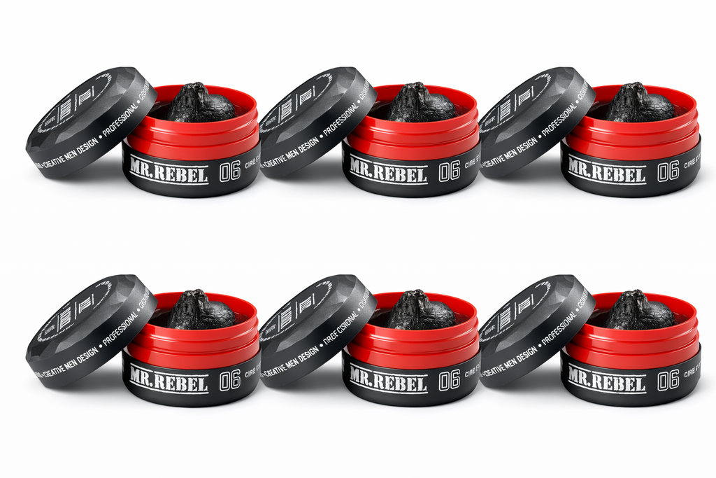 Mr. Rebel 06 Hair Styling Wax Black 150 ml