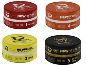 New Rebel Hair Styling Wax 4 pieces