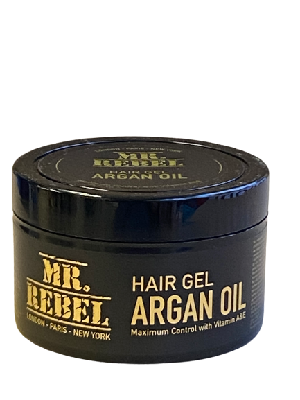 MR Rebel Argan Oil Hair Gel Maximum Control Vitamin A&E 450 ml