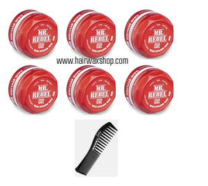Mr. Rebel 02 Hair Styling Wax Red 150 ml